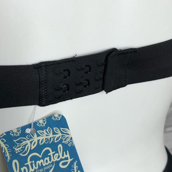 Free People Ari underwire bra, black, NWT - Picture 4 of 5
